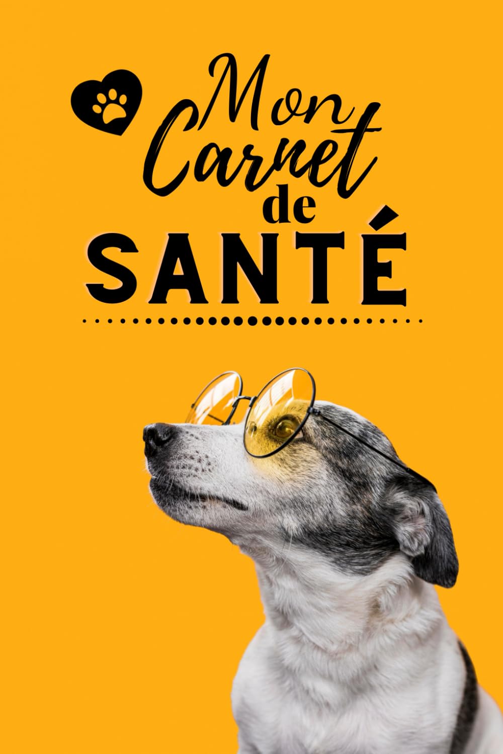 Mon Carnet de Santé: Journal complet de suivi vétérinaire pour chien : vaccins, traitements, vermifuge, visites chez le vétérinaire, alimentation, ... pour les propriétaires de chiens et chiots