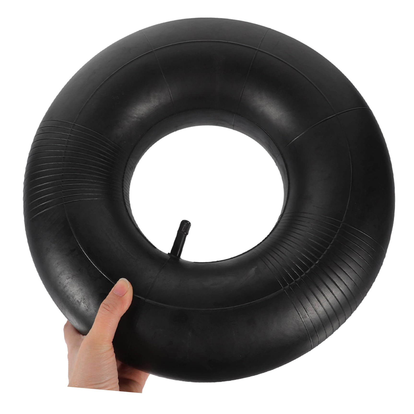 ifundom 3 Stück Ersatzreifen und Schlauch für Rasenmäher Traktor 15x600 6 Gummi mit Geradem Ventil Hohe Elastizität Geeignet für Gartentraktor und Rasenmäher