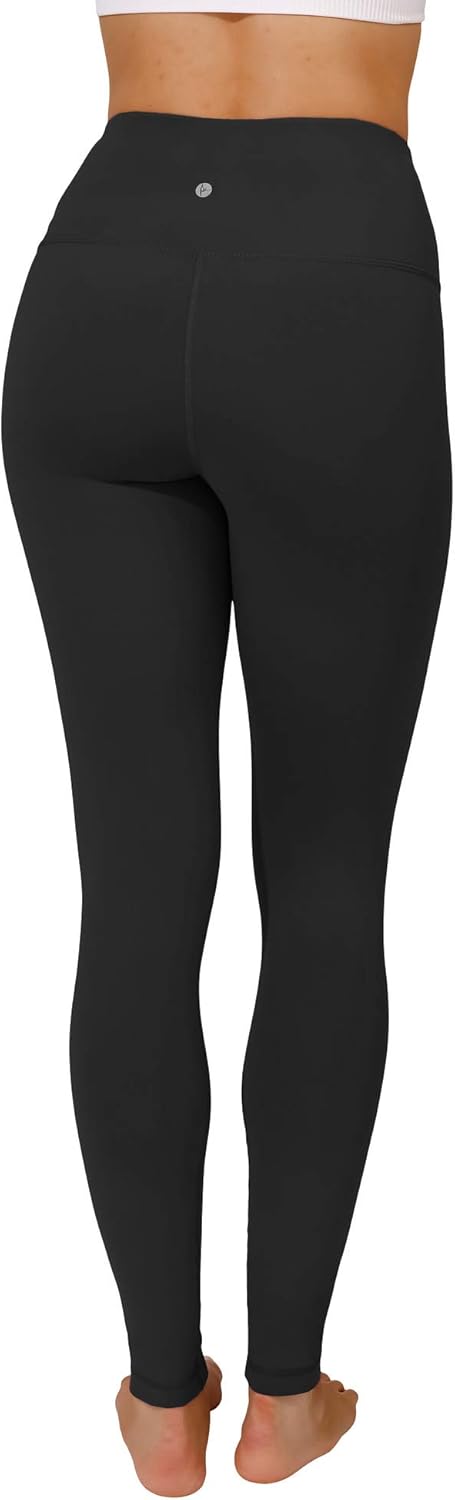 90 Degree By Reflex High Waisted Tummy Control Squat Proof 4-Way-Stretch Workout Leggings at  Women’s Clothing store