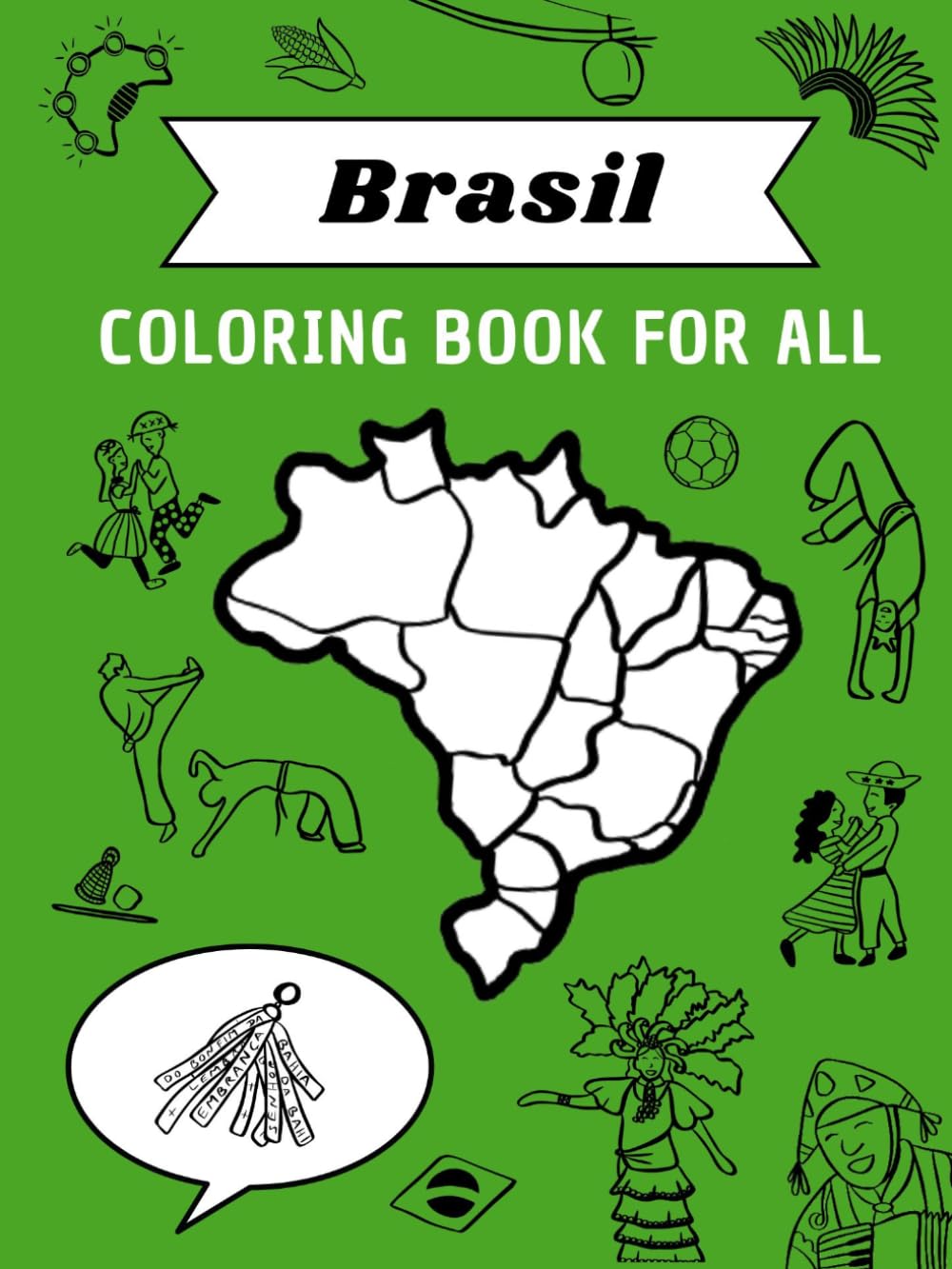 Brasil - Coloring Book For All