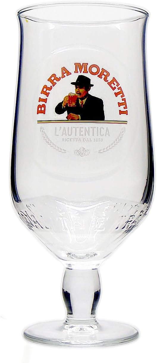 County Engraving Personalised 1 Pint Glass Made from A Birra Moretti 1 Pint Glass Engraved Pint Glass - Enter Your Own Custom Text