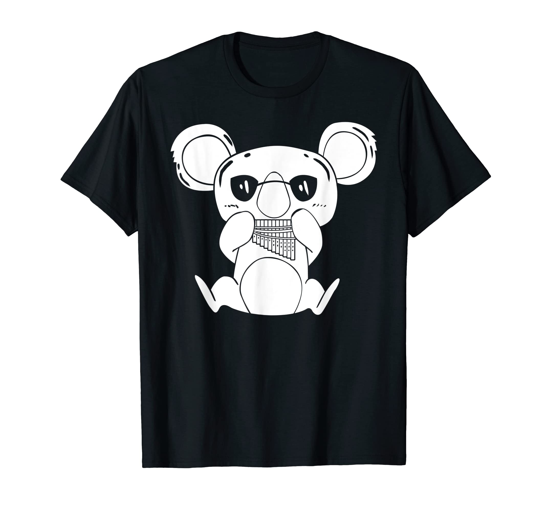 Panflöte Geschenke ThembaloveKoala Panflute Instrument T-Shirt