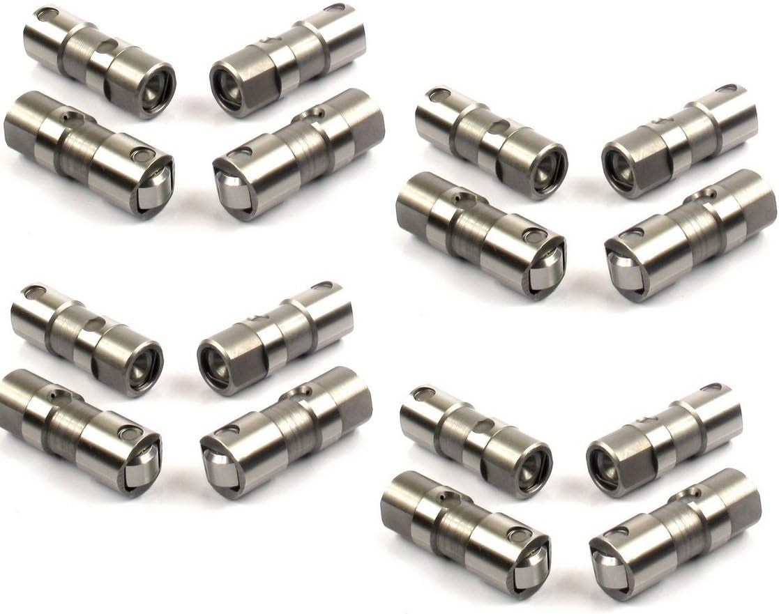 Set of 16 Hydraulic Roller Lifters compatible with 2001-2010 Ford 6.0L 6.4L 7.3L Powerstroke Diesel engines