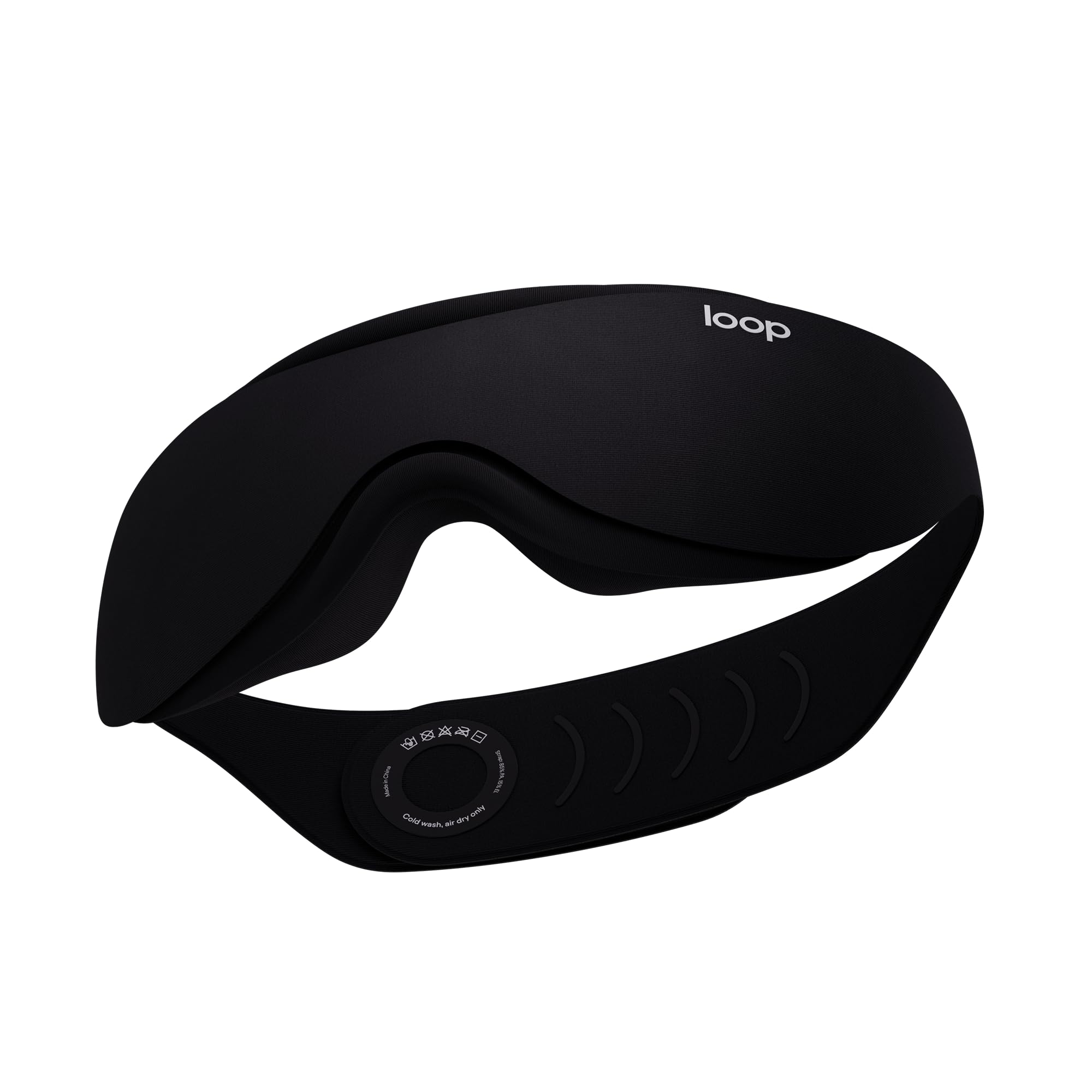 Loop Eclipse Maschera Premium – Oscurante per Dormire e Viaggiare | Per pisolini e per chi dorme sul fianco. Oscurità più profonda per un riposo migliore. Aderente al viso, spazio ciglia