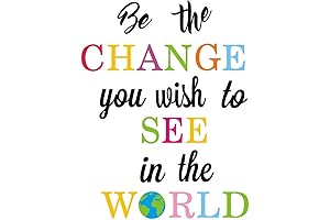 TOARTi Be the Change Wall Decals: Inspiring Classroom Decor