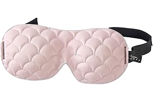 Bucky Ultralight Comfortable Contoured Travel and Sleep Eye Mask for Enhanced Sleep