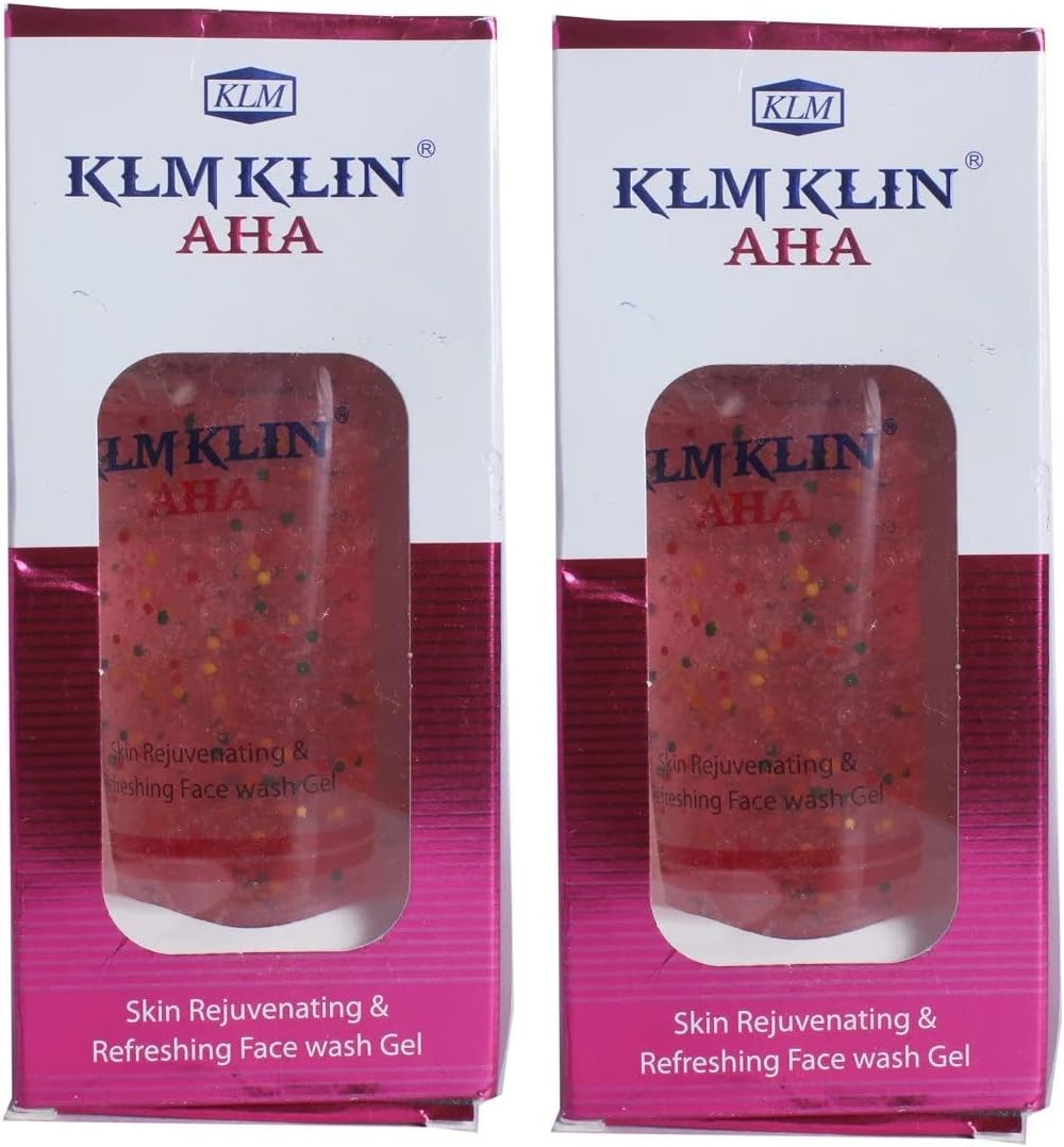 KLM KLIN AHA FACEWASH (Pack Of 2 100ML) Amazon.ca Beauty & Personal Care