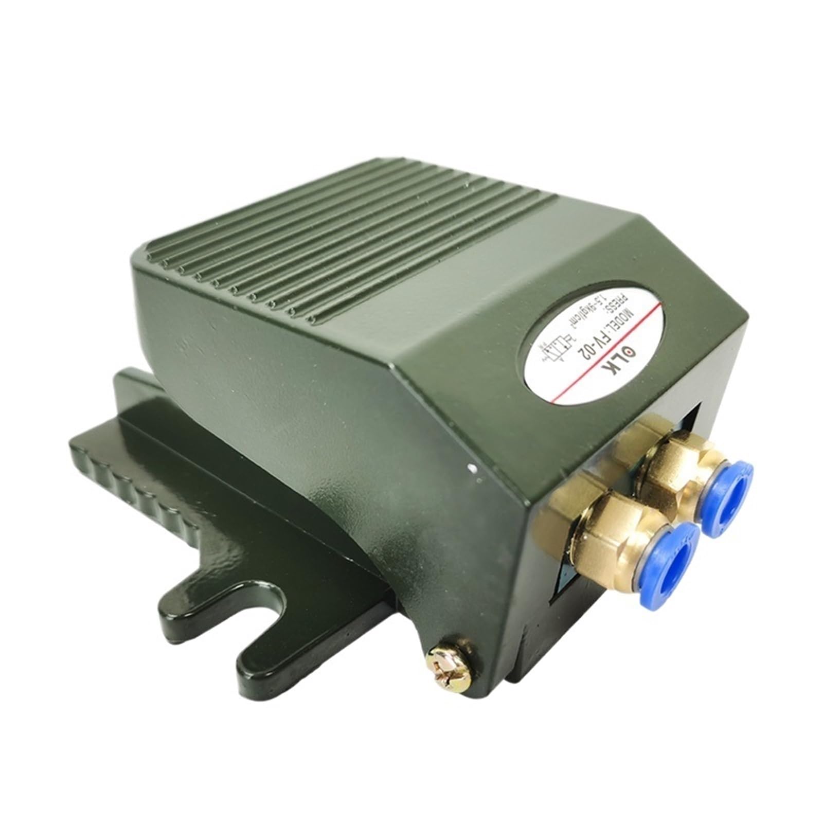 Válvula de pedal FV-02 en aleación para un control neumático estable de 1/4BSP