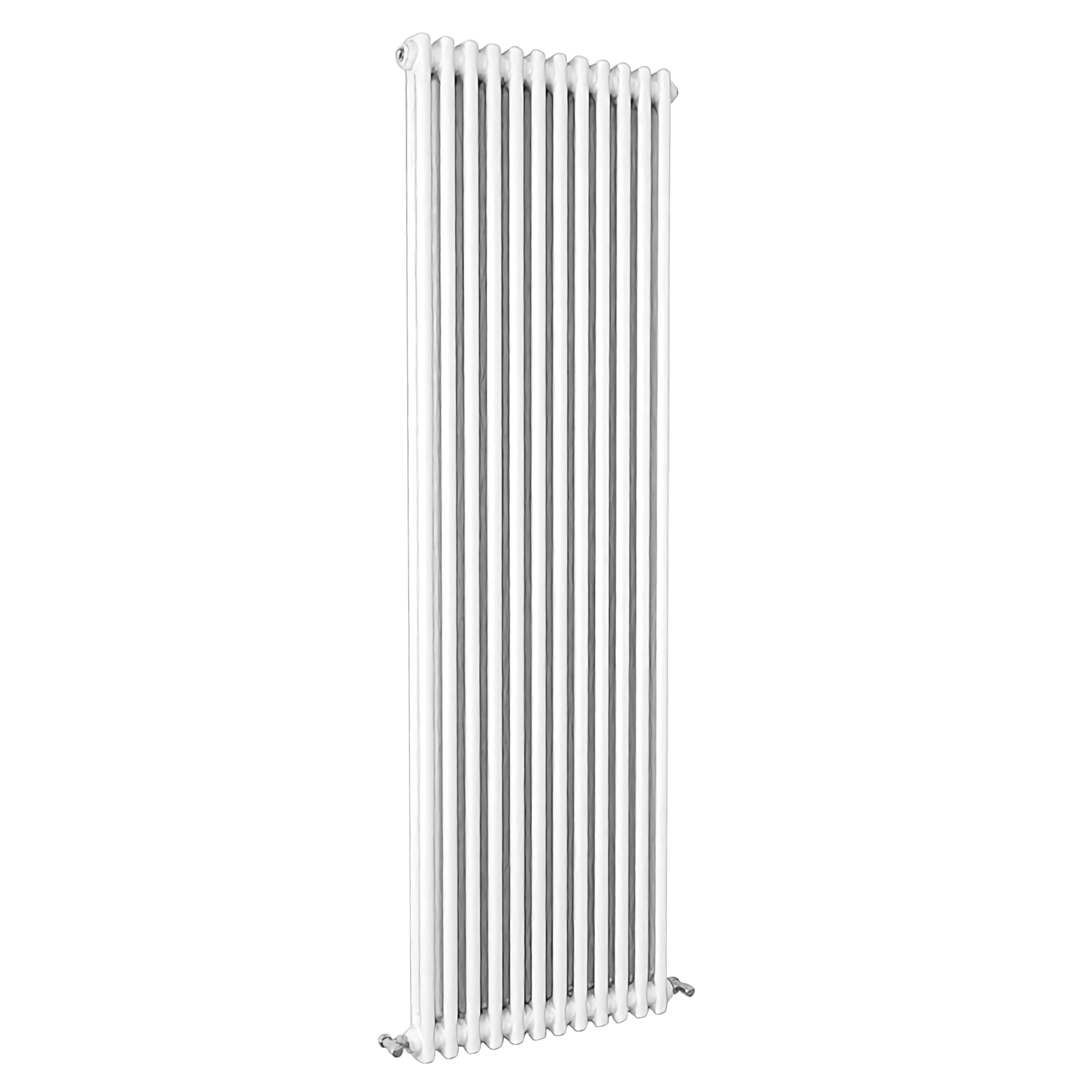 SLINE SANITARY Traditional 2 Column Cast Iron Style Radiator Vertical White 1800x560mm