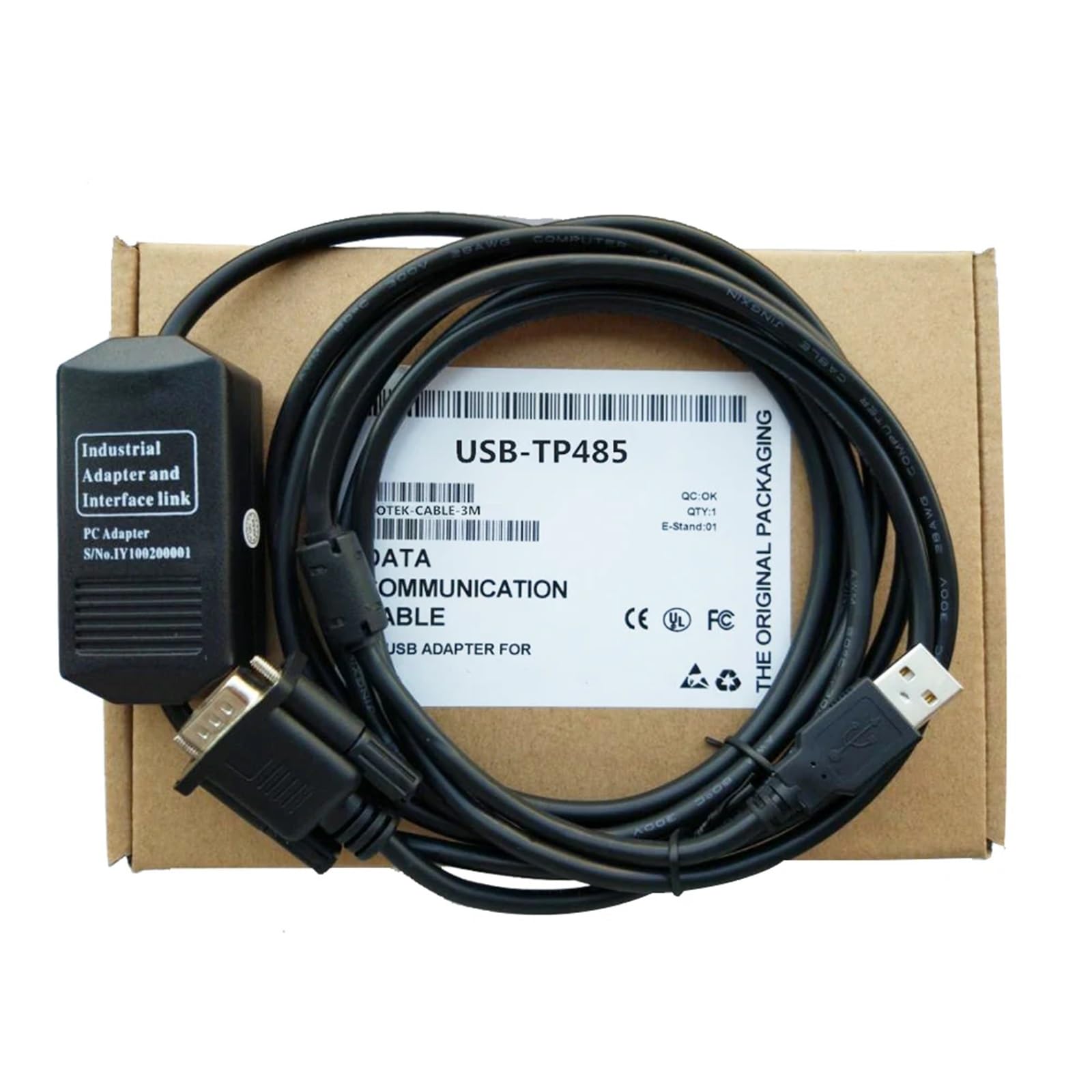 Cavo di programmazione USB-TP485 for HMI Smart 700 1000 TP177A TP177B MP277 Scarica DB9M OS RS485