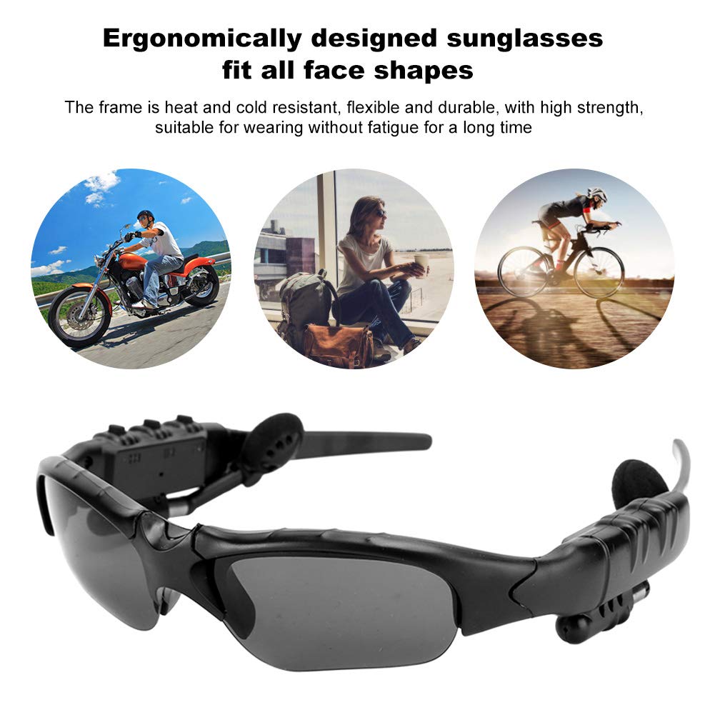 Wireless Bluetooth Sunglasses, Mens Bluetooth Polarized Sunglasses - Image 4