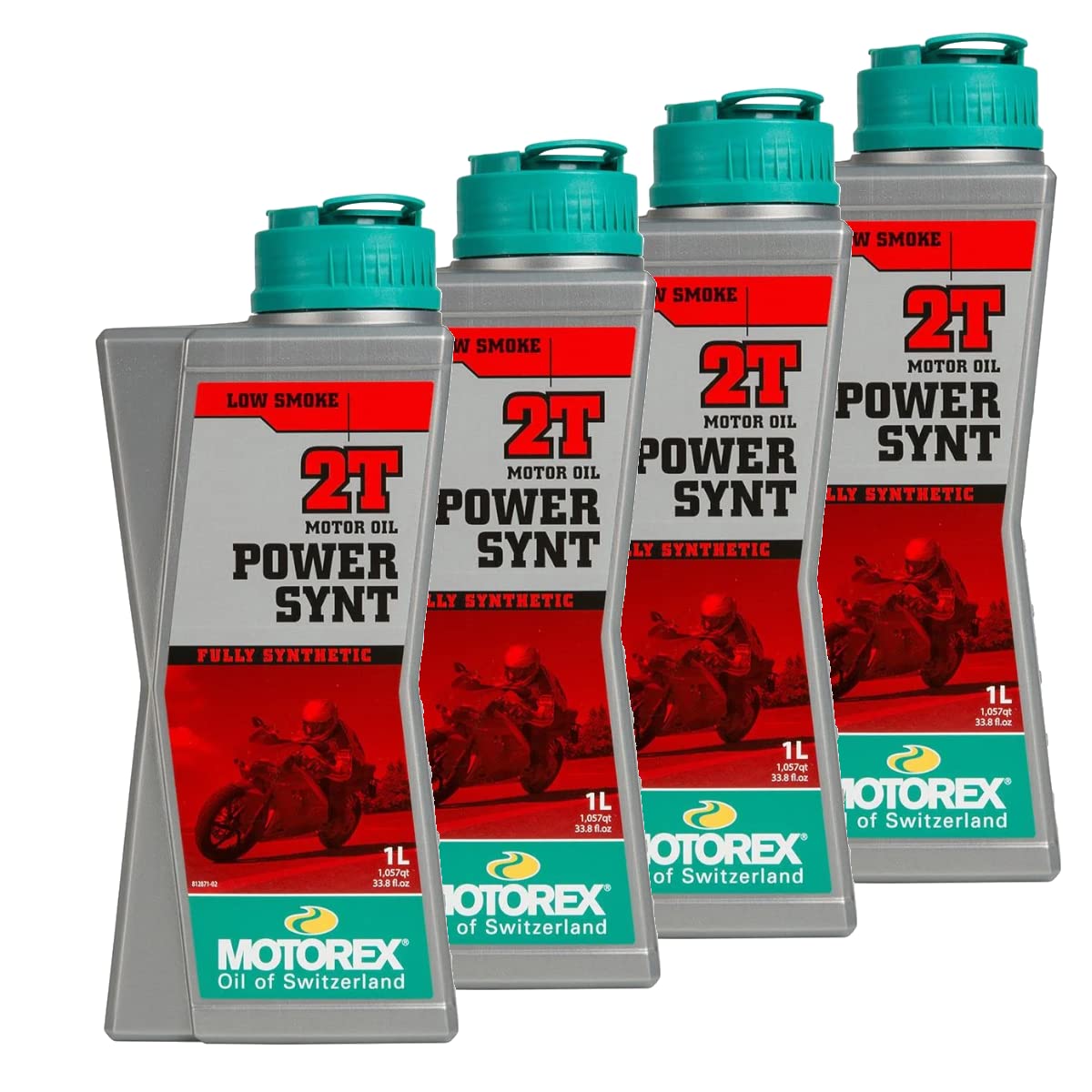 Motorex Power Synt 2T - Aceite de motor mezcla de 4 litros