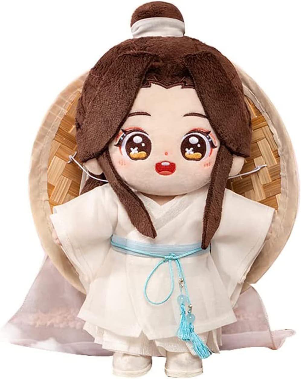 XFApreal Anime Heaven Official¡¯s Blessing XieLian Hua Cheng Dress up Doll Tian Guan Ci Fu Xie Lian Cute Plush Stuffed Toys, White, 20cm