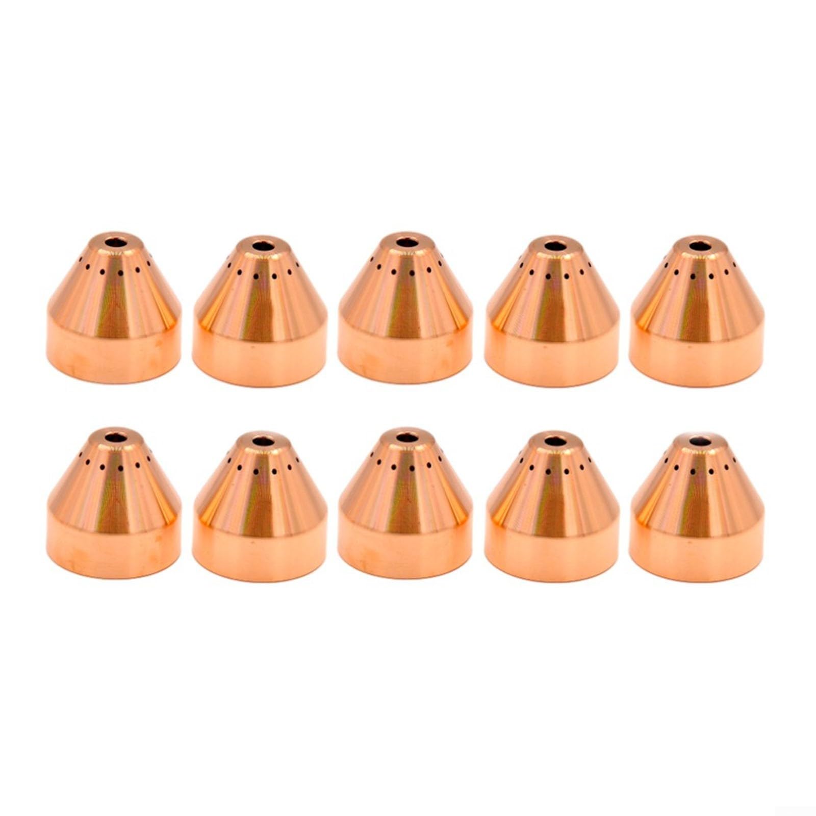 Ensemble de dix boucliers de coupe plasma Modèle 220817, conçus pour les machines PMX 45XP, 65, 85 et 105
