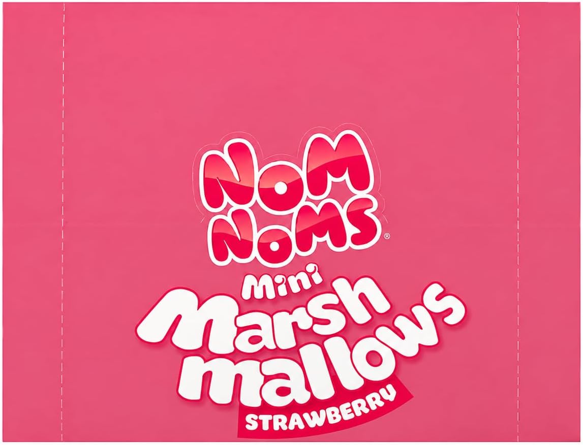 Strawberry Flavour Mini Marshmallow, 12 X 22 gm