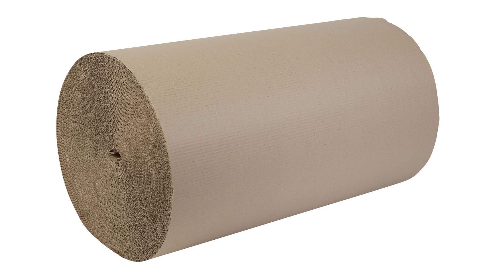 packster 12x Rollenwellpappe Wellpapprolle 100cm 70lfm Braun C-Welle Wellpappe Verpackungsmaterial für sicheren Versand & Lagerung