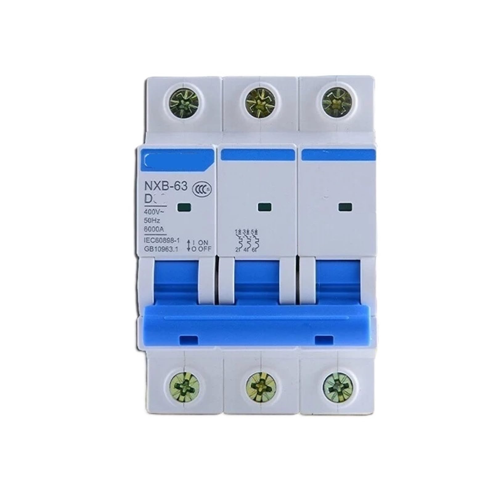 VSPPJYFG NXB-63 3P D Type Power Protection Circuit Breaker DZ47 air Switch 32A 40A(25v)