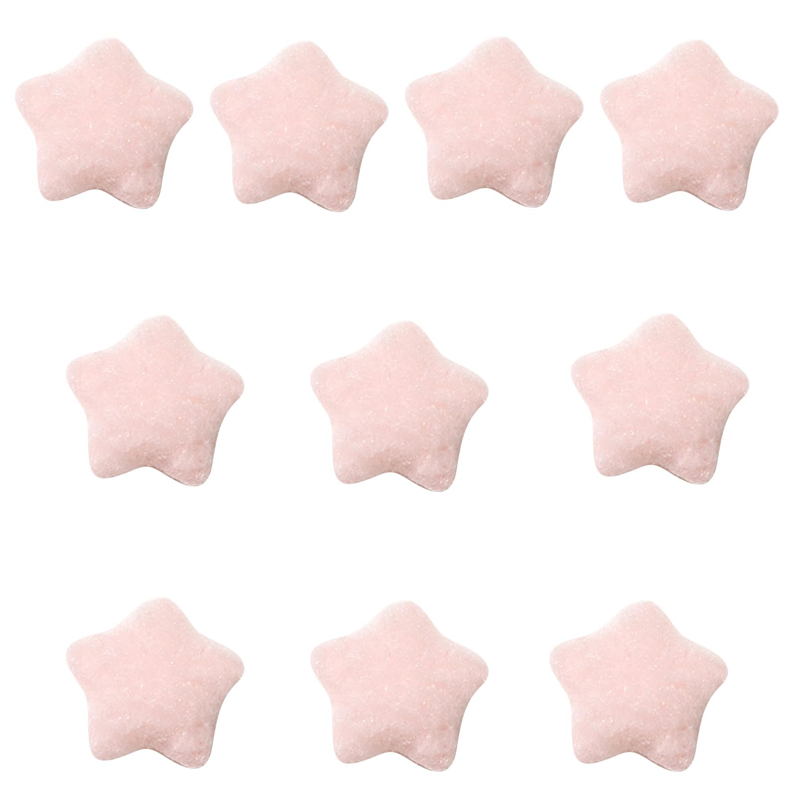 Tsophreniq 10 Pcs Star Patches Sew on Plush Appliques Craft Supplies for Hairpin Scrapbooking Shoes Decorations