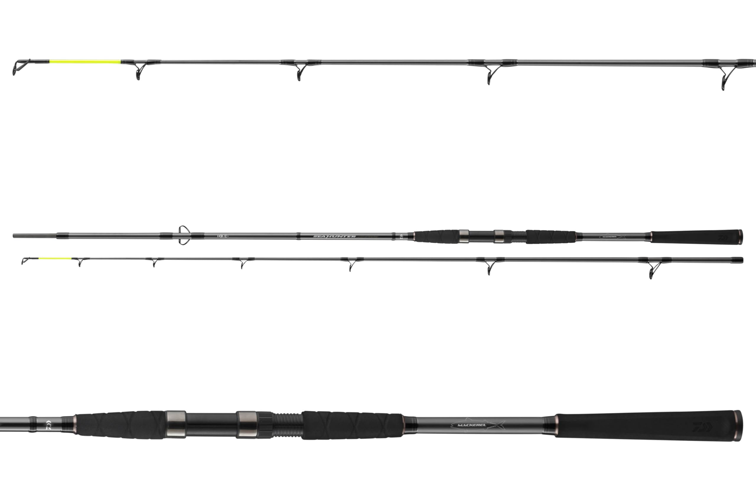 DAIWA Seahunter X Pilk Mackerel 862H, 2 Teile, 2,60m, 60-180g, Meeresangelrute, 11533-260