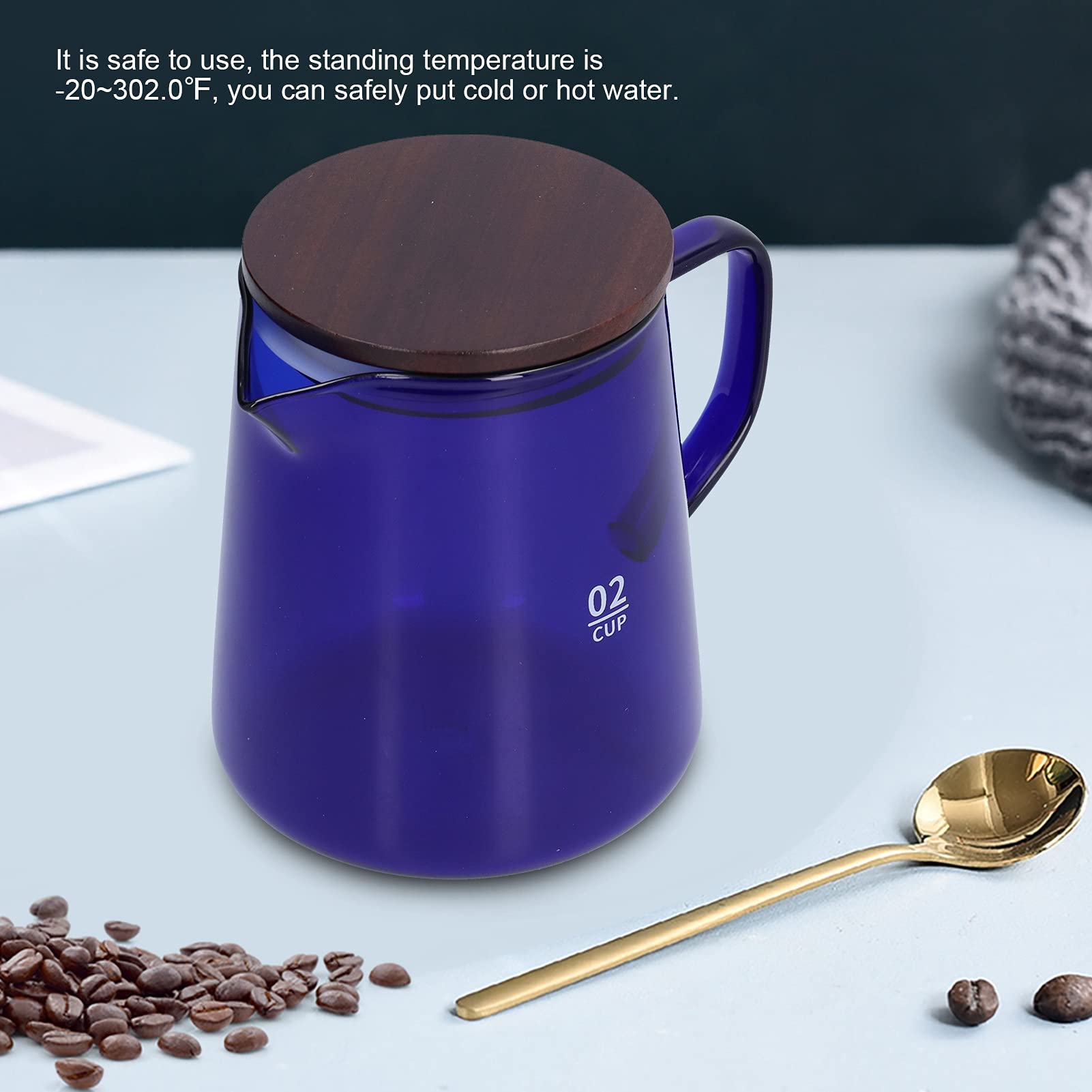 Vollrath 52130 Tilt and Pour Swirled Server, 42 oz. Capacity