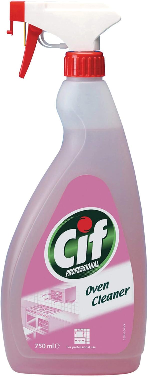 Cif Professional Oven and Grill Cleaner Spray 6x750ml Amazon.co.uk
