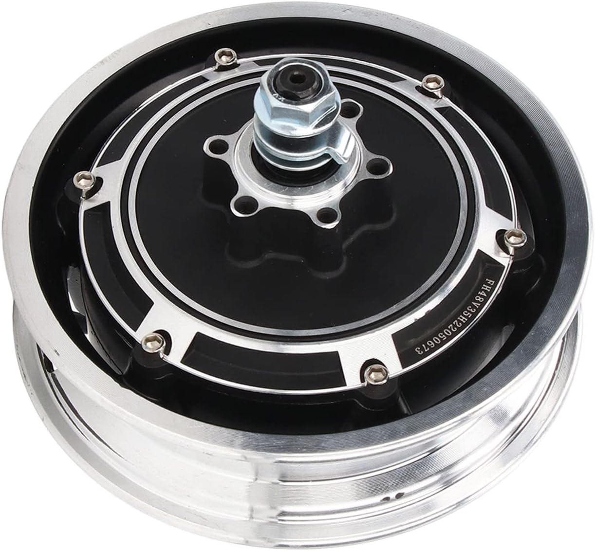 10 Inch Hub Motor Electric Scooter Hub Motor High Performance Noiseless Strong Bearing Capacity for Electric Scooters Adults Teens ABS Material Green Color 22x10x11cm