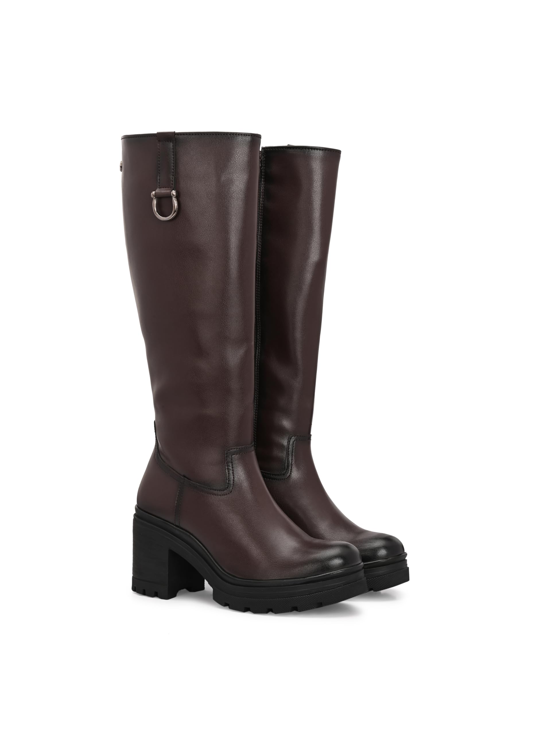 delize Women high heel knee high boots 385-picture-8