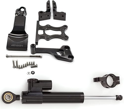 Compatible con MT07 MT-07 FZ07 2014-2020, XSR 700 2015-202020 CNC amortiguador de direcciĂłn de motocicleta estabilizador barra de control con Compatible con MT07 MT-07 FZ07 2014-2020, XSR 700 2015-202020 CNC amortiguador de direcciĂłn de motocicleta estabilizador barra de control con