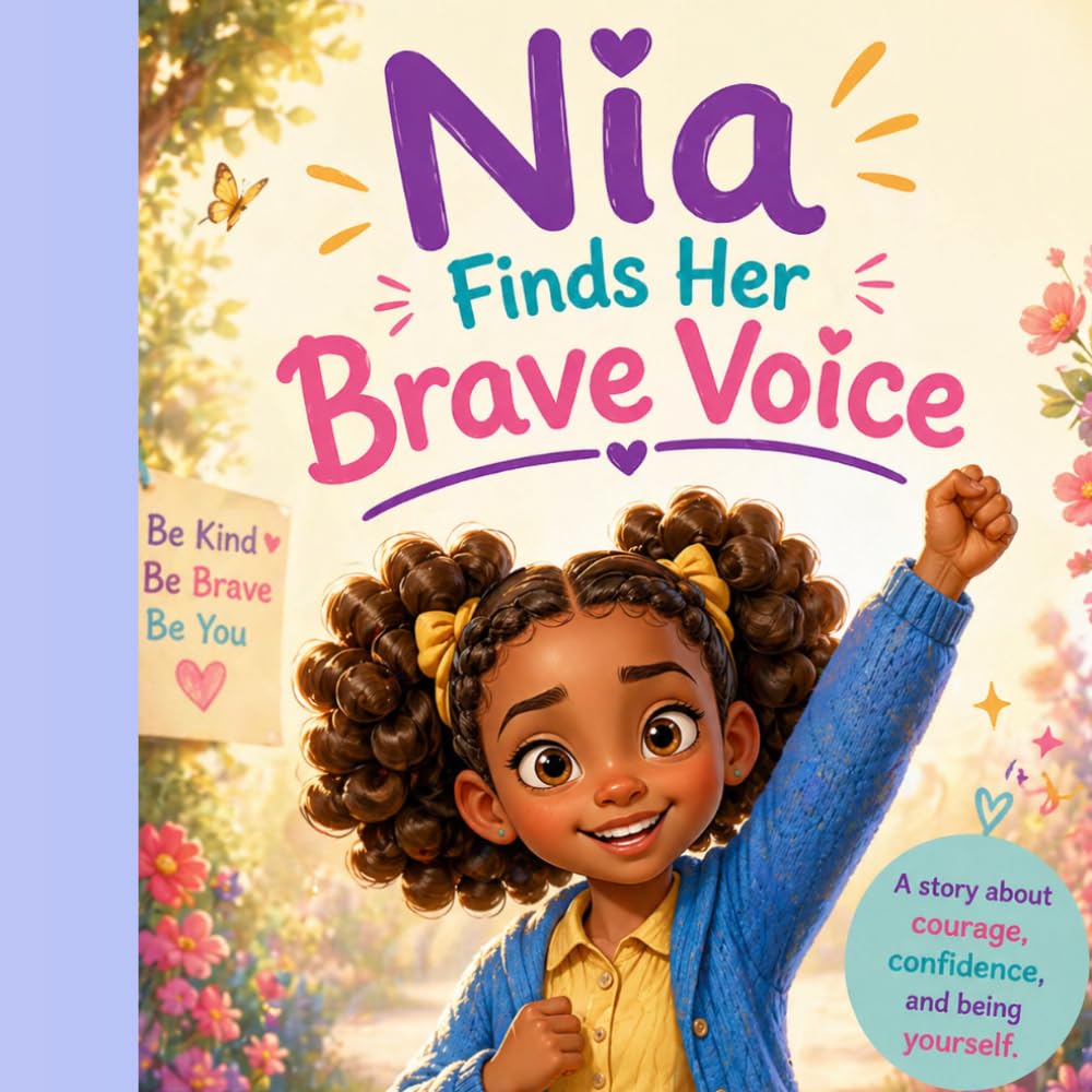 Nia Finds Her Brave Voice: A Heartwarming Story About Courage, Confidence, and Finding Your Voice | Social-Emotional Learning Book for Kids Ages 7-10