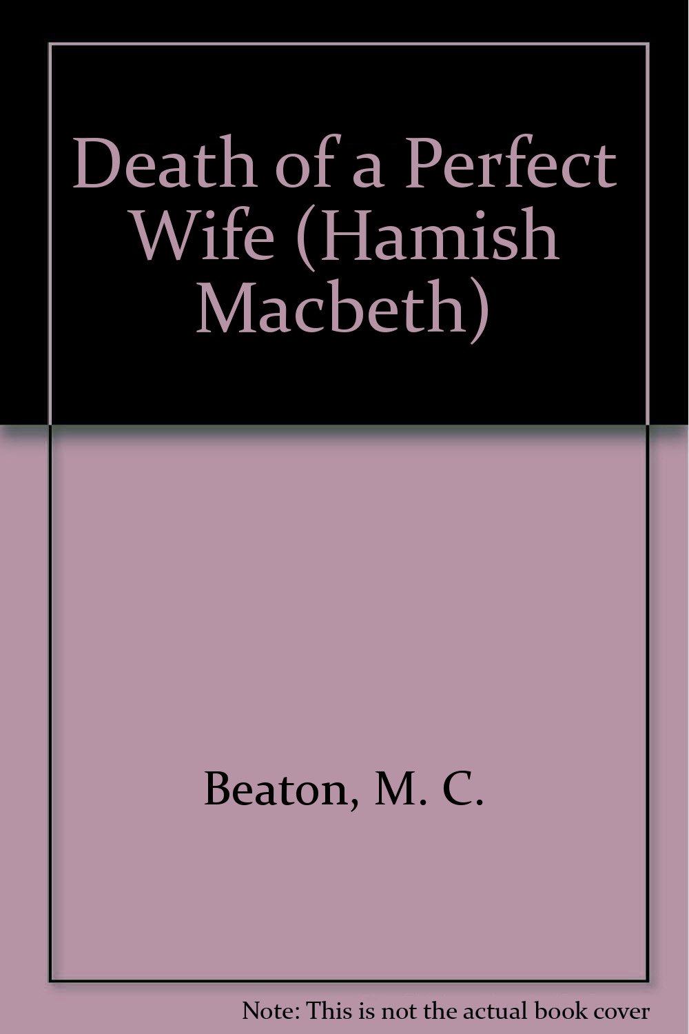 Buy Death of a Perfect Wife (Hamish Macbeth) — BookShops.in