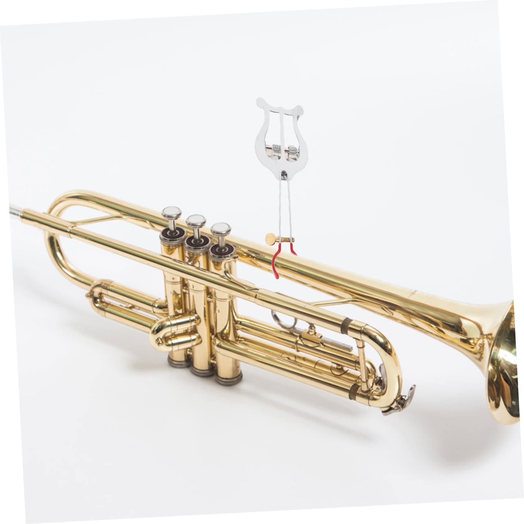 TOYANDONA 4stücke Silberne Trompete Notenhalter Musikalischer Notenclip Für Blasinstrumente Praktischer Musikordner Für Trompete Und Posaune