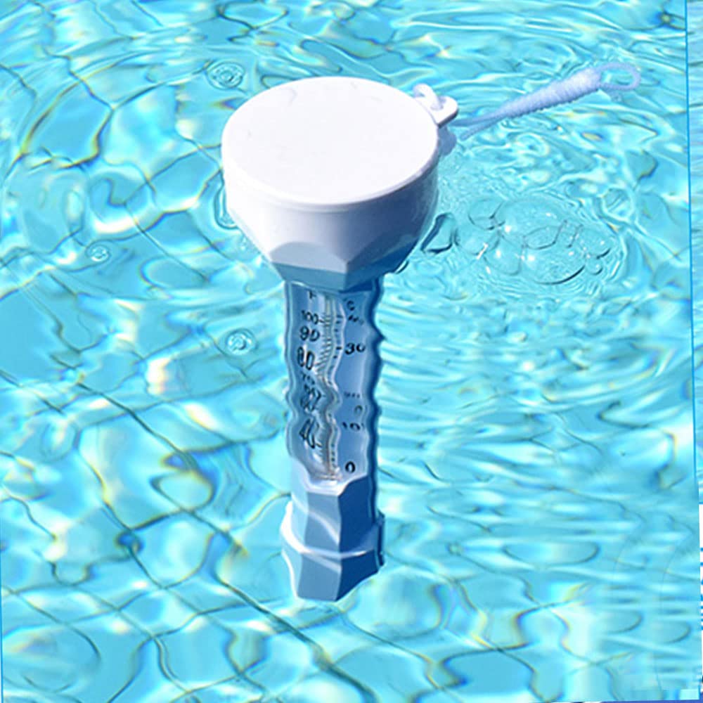Termómetro Flotante Para Piscina Con Forma De Tortuga Marina - Mide Temperatura En °C Y °F