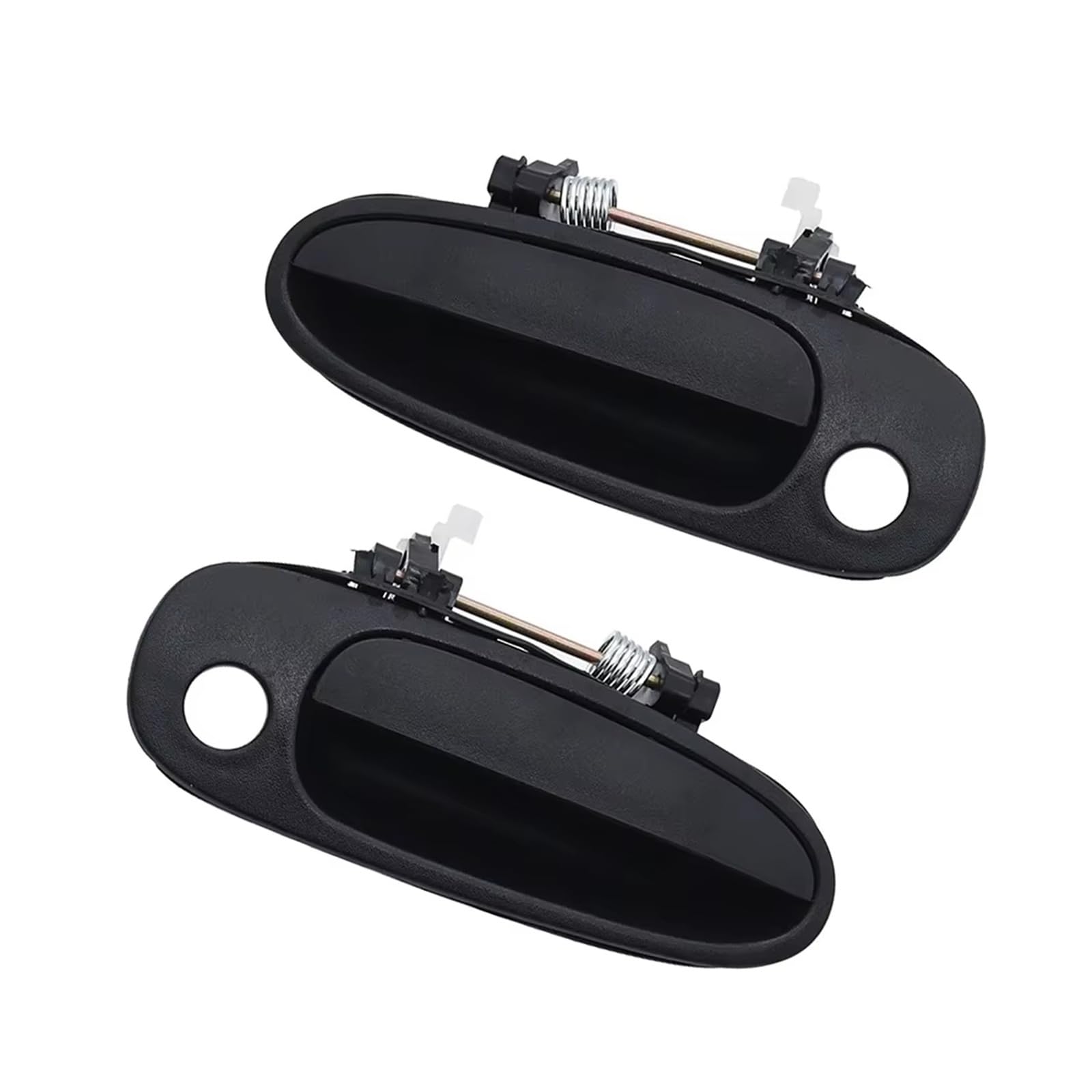 BYSKJZ Car Outer Door Handle Replacement for Toyota for Corolla 1993 1994 1995 1996 1997 2 Pcs Black Car Outer Door Handle Front Rear Left Right 69220-12160 69210-12160(2 Pcs FR FL)