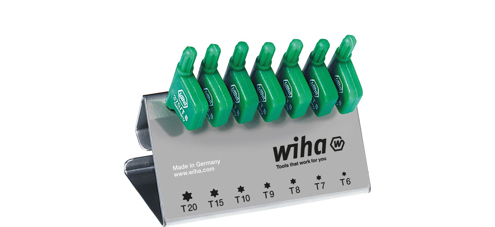 Wiha 370vB TORX Screwdriver Set including Flag Handle, Multicolor