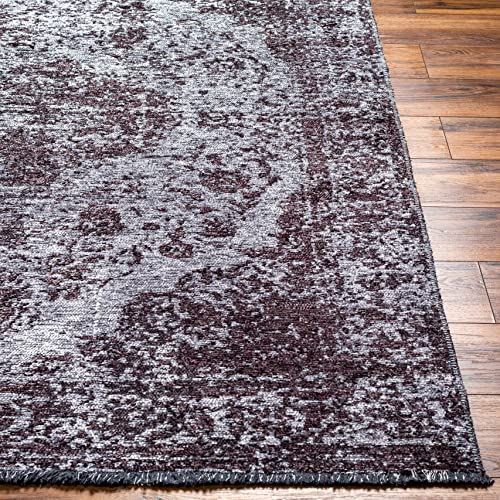 Hauteloom Hebe Hallway, Kitchen Runner Rug - Modern - Gray, Beige - 2'6" X 7'3" #TOP6