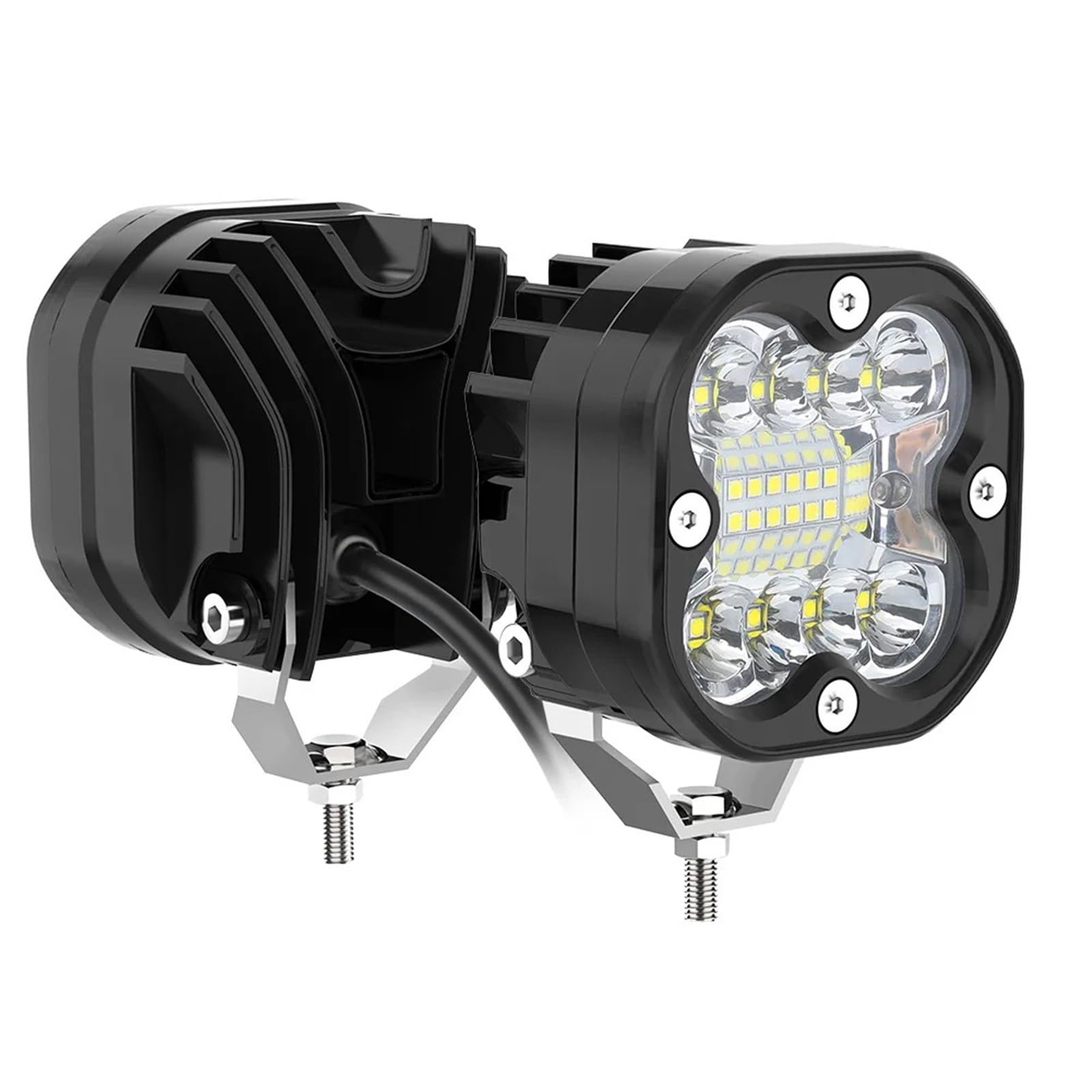 Światła przednie do samochodów 3 Cal Reflektory Robocze Led 24V 120W