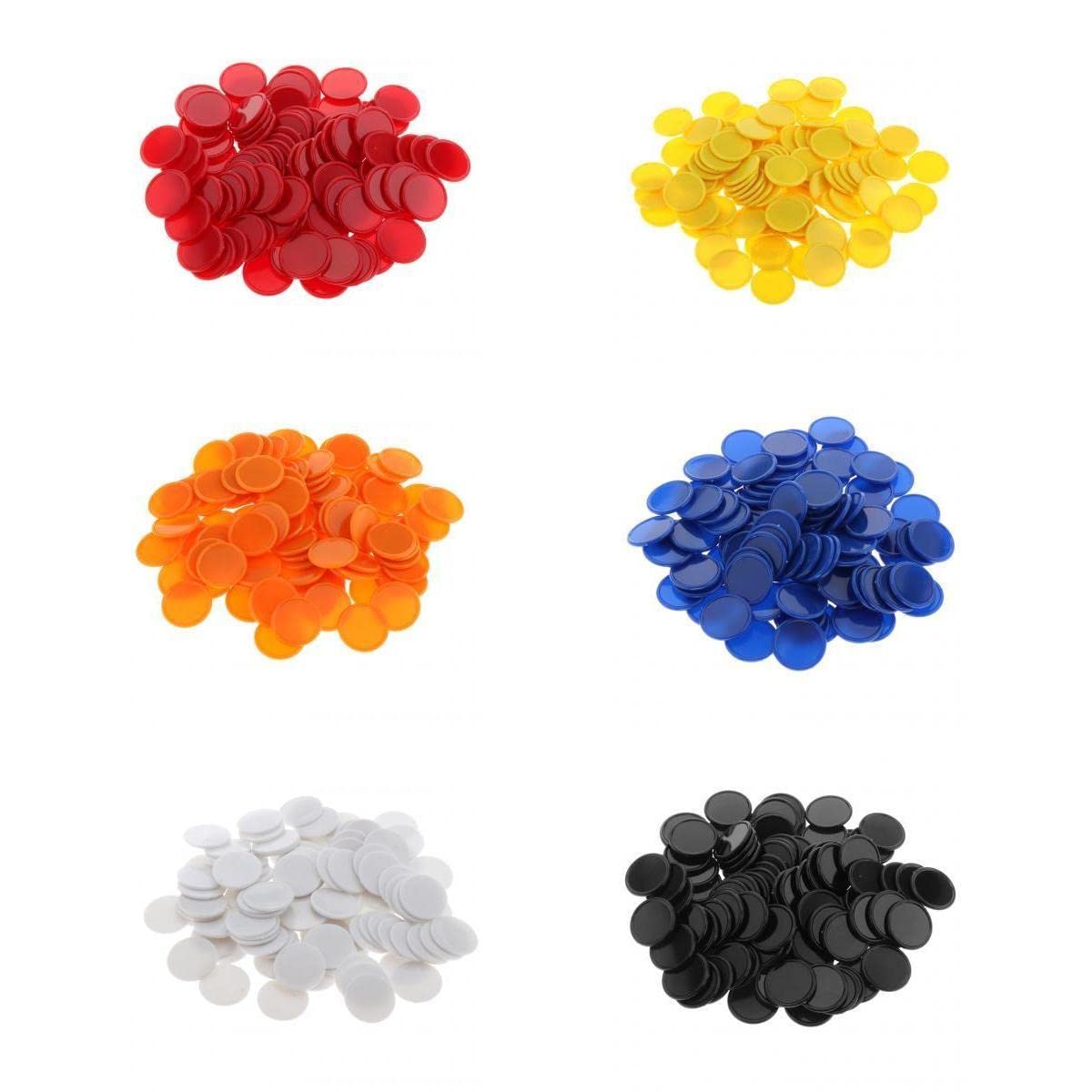 ATORSE Toy 25MM barreled Plastic Coin Chip Money 100 Barrels a Barrel Plane -Toys & Hobbies-Games-Card Games & Poker-Poker Chips-image-47