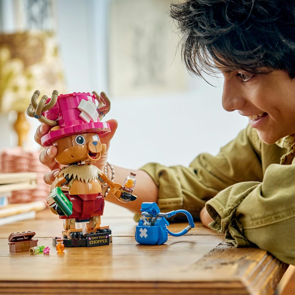 LEGO ONE PIECE Tony Tony Chopper 75643 | Postać ONE PIECE, model do zbudowania, prezent dla fana anime 9+, 577 elementów