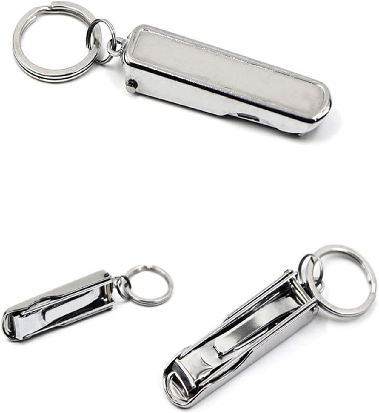 送料無料激安祭 Qjbh1 折りたたみ式ネイルクリッパー超薄いネイルクリッパーマニキュアクリッパーネイルファイルネイルトリマー