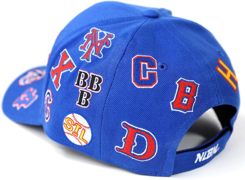 Big Boy Negro League Baseball Commemorative S43 Mens Cap [Royal Blue - Adjustable] - ID#5182