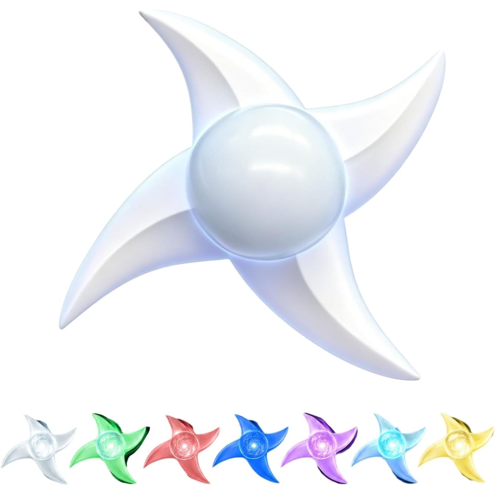 Windstyle Rasenshuriken Fan Rasen Shuriken Rasengan Fidget Light (1PC)