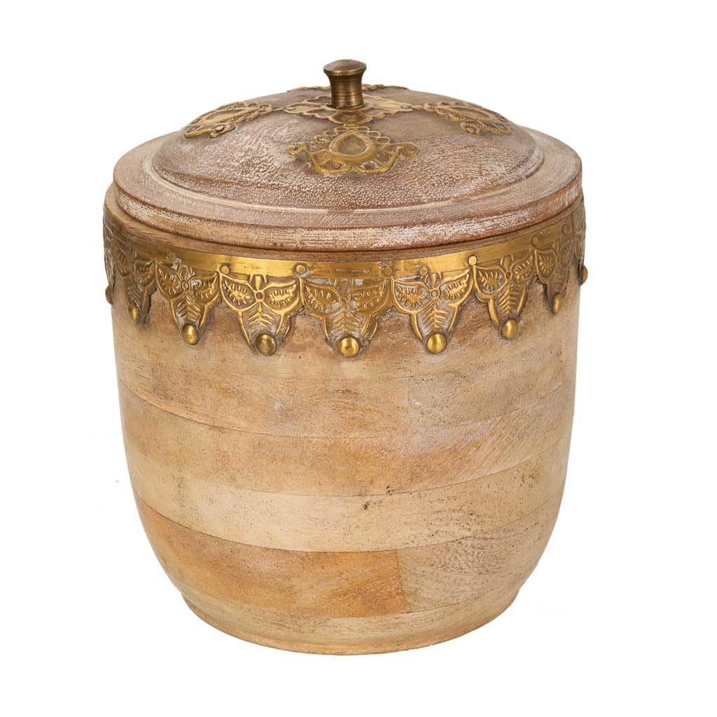 Organisateur bijoux rond en velours et boîte de rangement montre