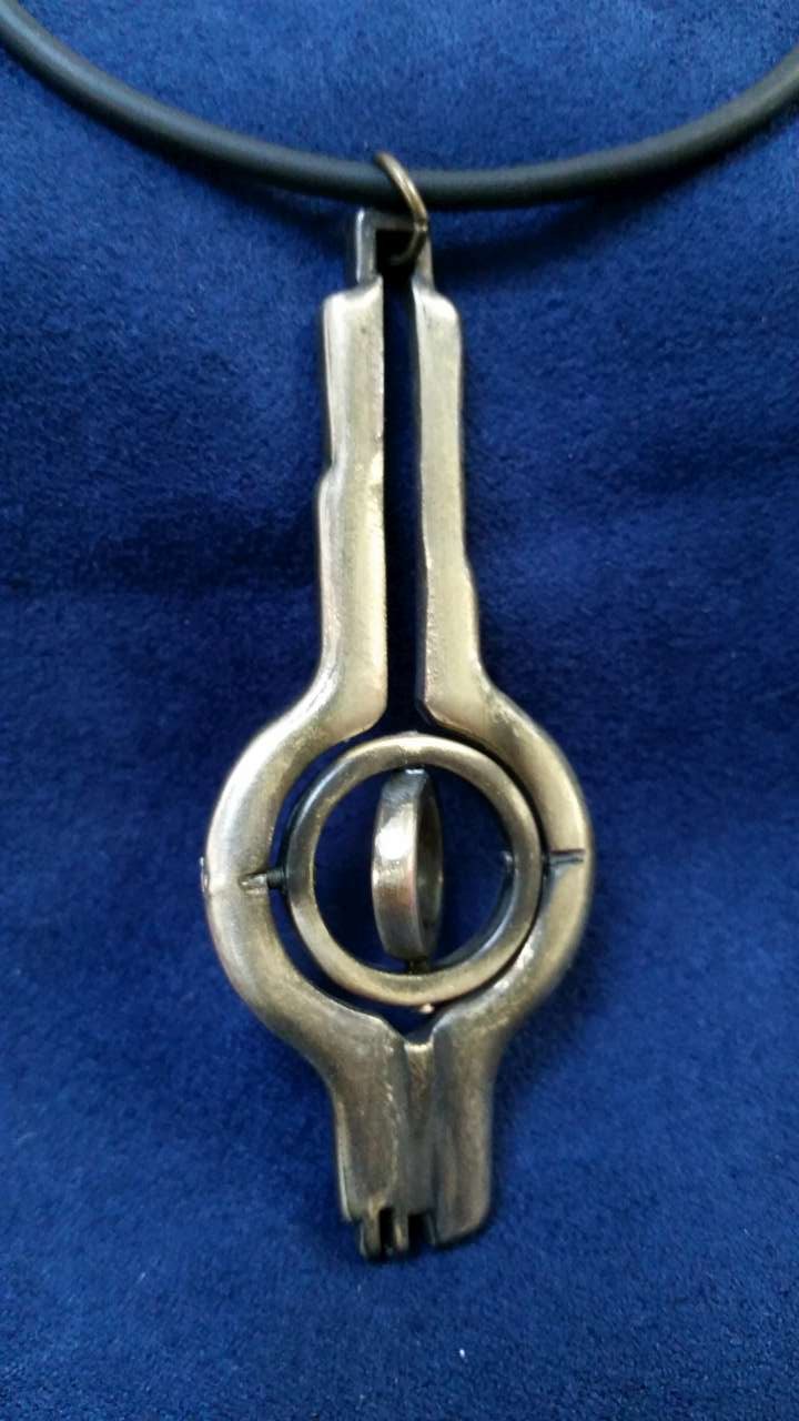 Mass Effect Mass Relay Pendant - Gold Necklace