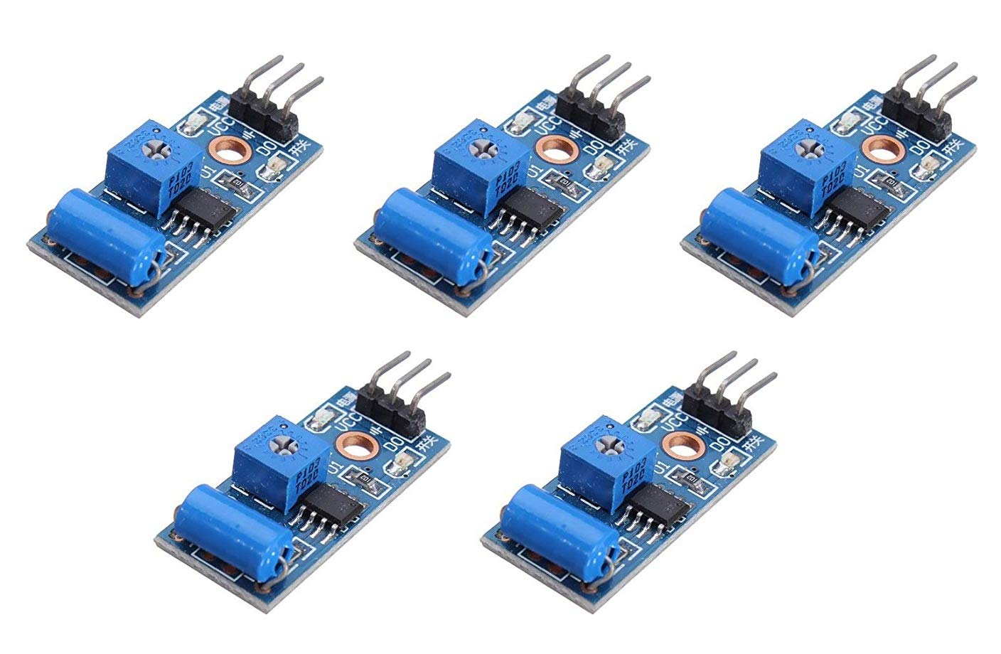 Scriptronics SW-420 Vibration Sensor Module Vibration Switch Alarm Sensor Module for Arduino (Pack of 5) (B08WCRK8WD) Amazon Price History, Amazon Price Tracker