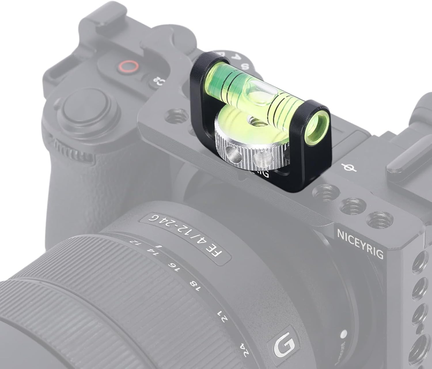 NICEYRIG Camera Bubble Level for Sony,Canon,Panasonic Cage,Handle Grip- 572