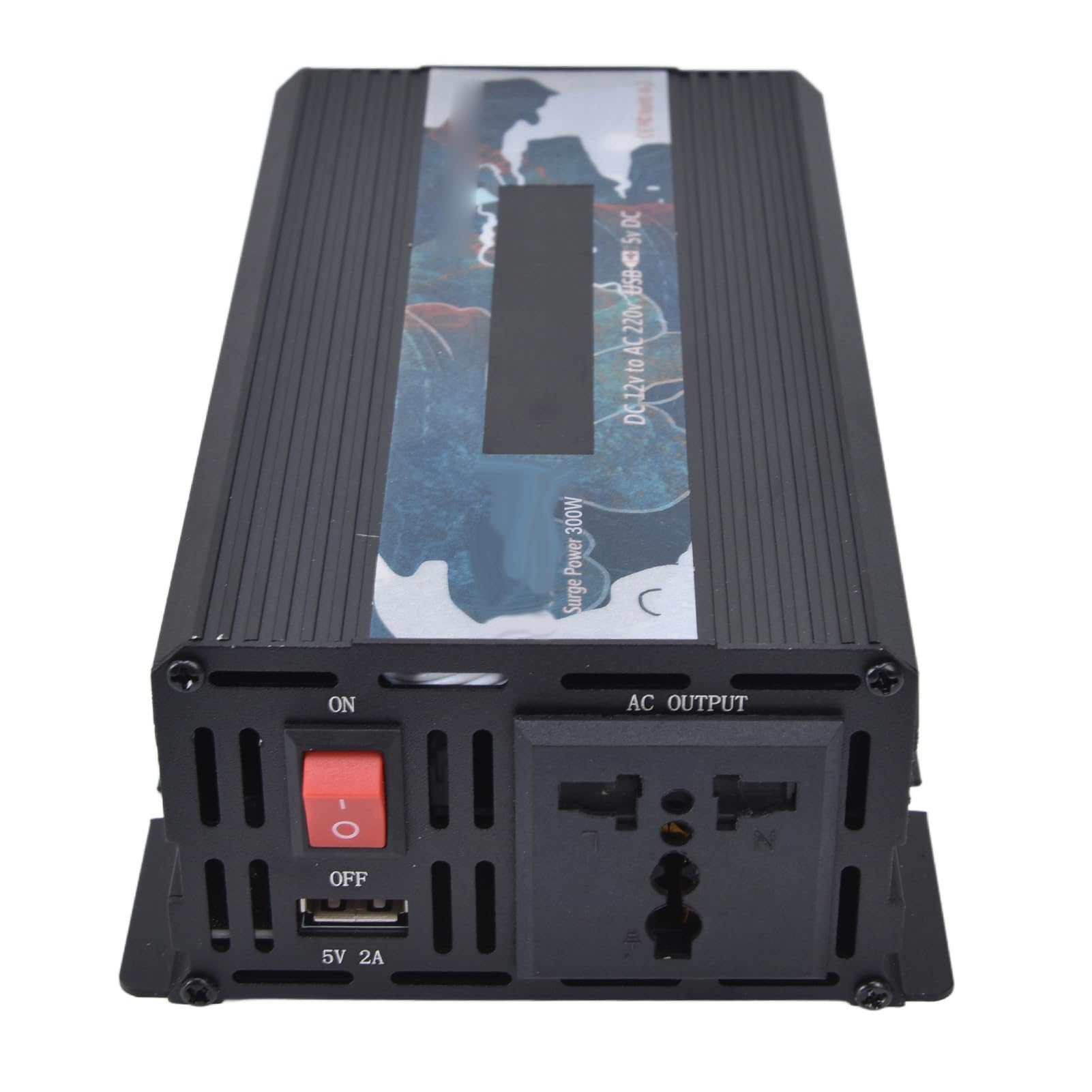 Przetwornica mocy czystej fali sinusoidalnej 3000 W, przetwornica DC 12 V do 220 V AC z zasilaczem samochodowym i konwerterem zasilania AC do domu, samochodu kempingowego, ciężarówki