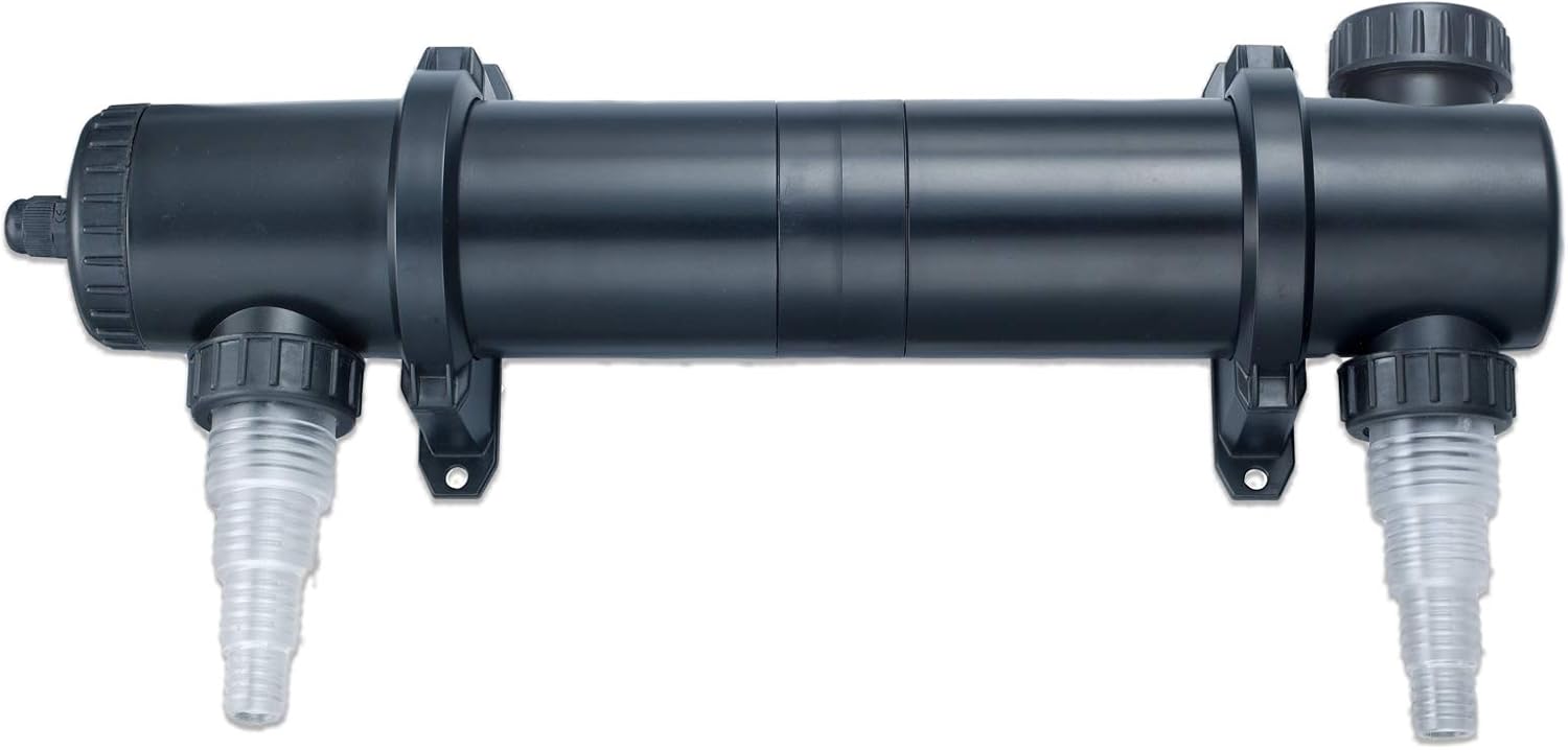 HALF OFF PONDS and Water Gardens Shock Wave 55-Watt in-Line Clarifier for Ponds and Water Features
