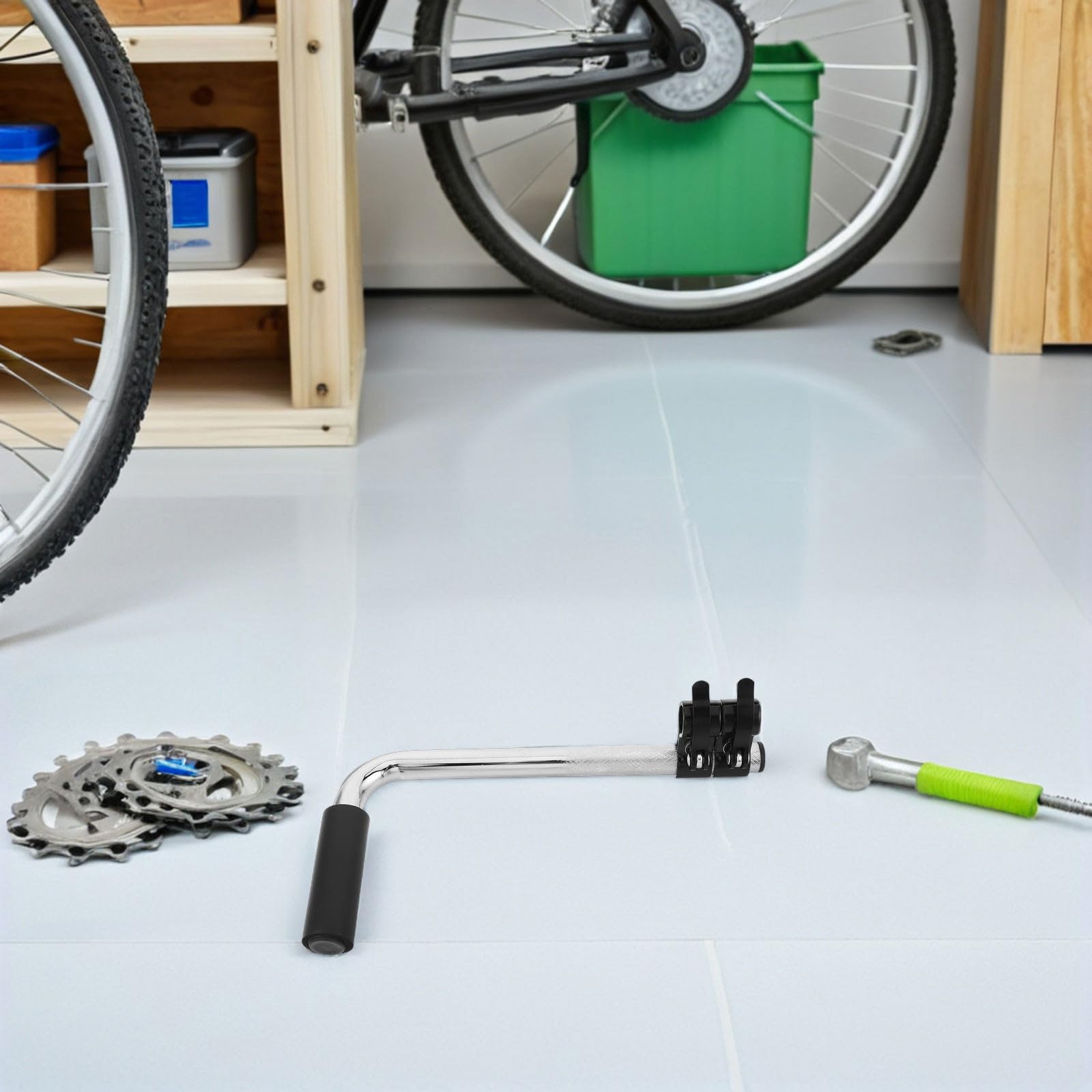 CLISPEED Rallonge de Poignée de Fauteuil Roulant pour Fauteuil Roulant et Poussette 3 Pièces Extension de Poignée de Poussée en Acier Inoxydable Argenté pour Personnes Âgées et Grands