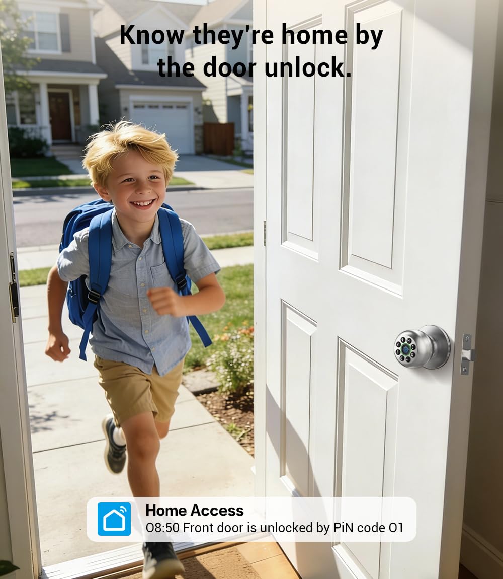 Fingerprint Smart Door Lock - Keyless Entry -3