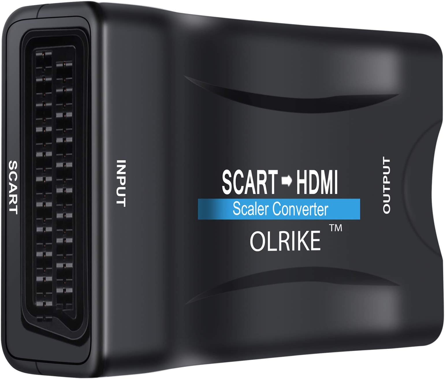 OLRIKE STHC001 - 1080P SCART to HDMI Video Audio Upscale Converter for HDTV STB VHS XBox PS3 Sky DVD Blu-ray